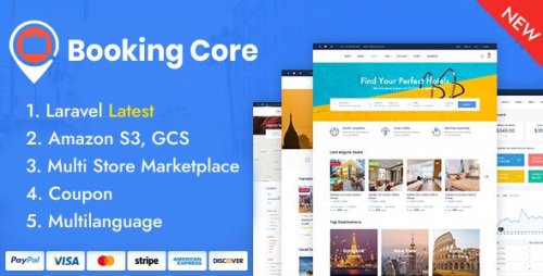 Booking Core - Laravel Booking System